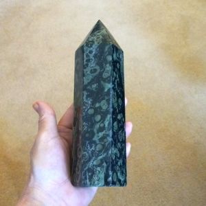 Kambaba jasper crystal tower.